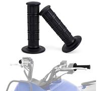 Poignées Moto Cross 22 mm Universelles pour Yamaha Grizzly Quad ATV Noir