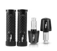 Poignées Moto pour Hon@&da CBR 1000 RR Moto Accessoire Guidon Poignées Poignées Extrémités CBR1000RR 2004 2005 2006 2007-2016 2015 2014 CBR 1000RR(Black Black)