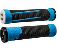 Poignées ODI AG2 - Noir/Bleu Lock-On VTT Commutateur