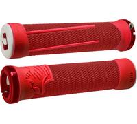 Poignées ODI AG2 - Rouge/Feu Lock-On VTT Commuter