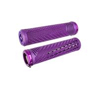 ODI Grips Poignées CF Lock-On – Diamètre 31,5 mm – Longueur 135 mm – Violet