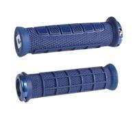 ODI Grips Poignées Elite Pro Lock-on 130/130 mm Bleu Navy