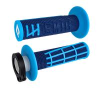 POIGNEES ODI GRIPS EMIG 2.0 V2 / Bleu clair / Bleu foncé / H36E2DU