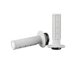 Poignées ODI Half Waffle Lock-on Gris Gris