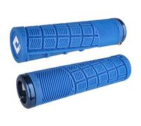 Poignées ODI Lock-On MTB Reflex XL - Bleu/Bleu