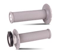 ODI Poignées MX V2 Lock-on NO-Waffle Gris