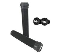 Poignées Odi SLX BMX Dirt Stunt-Scooter douces de 160 mm avec embouts de guidon + stickers Fantic26 (Noir)