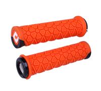ODI Grips Poignées 135 mm Orange/Noir