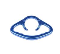 Poignées passager FZCSIMR pour Suzuki SV650 SV650S SV 650 V 650V SV1000 pour Bandit 1250 (Bleu, Aluminium, Classique)