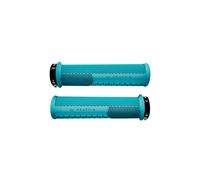 Peaty's Poignées Monarch Knurl Thick – 138 mm – Bleu Turquois