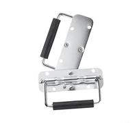 Poignées pliantes en métal avec ressort retour automatique et housses isolées confortables pour valises et boîtes de rangement (120 mm)