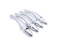 Poignées Porte Extérieure Pour Kia Pour Forte Pour Cerato K3 YD 2014-18 Poignée Porte Garniture Autocollant Style Protecteur 4 5 Portes Pièces Extérieures Accessoires(Metallic Silver 4pcs)