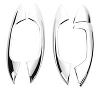 Poignées Porte extérieures Autocollant Autocollant Garniture Poignée Porte Extérieure Voiture LHD pour Mercedes pour Benz W205 Classe C C200 C180 GLC260 2015 2016 Couvercle Porte poignée Voiture