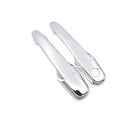 Poignées Porte Extérieures Compatible avec Ford pour Mustang 2005 2006 2007 2008 2009 2010 2011 2012 2013 2014 Garniture de couvercle de poignée de porte chromée, accessoires de voiture.(Handle 2 Door