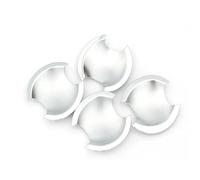 Poignées Porte Extérieures Voiture Caches-poignées Protections Autocollants Chromés Argentés Pour Camry XV40 2007-2011 housse de poignée de porte de voiture(Bowl 4 Door)