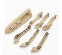 Poignées Porte Intérieure Cadre De Poignée Porte Voiture 7 Pièces Couvercle Intérieur Interrupteur Fenêtre Panneau Accessoires 1T1 867 371 Pour VW Pour Touran 2003-2016(Beige)