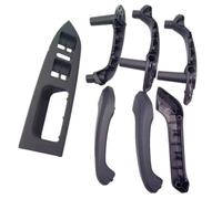 Poignées Porte Intérieure Cadre De Poignée Porte Voiture 7 Pièces Couvercle Intérieur Interrupteur Fenêtre Panneau Accessoires 1T1 867 371 Pour VW Pour Touran 2003-2016(Le noir)