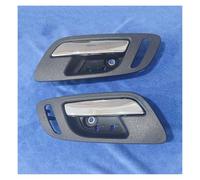 Poignées Porte Intérieure Voiture Poignée Porte Droite Ou Gauche Noire Ébène Chromée Pour Chevrolet Pour GMC Pour Avalanche 2007-2014 Garniture Intérieure Poignée Porte Voiture(Front LH and RH 2pcs)