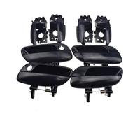 Poignées Porte Intérieure Voiture Pour Hyundai Pour ELANTRA 2001 2002 2003 2004 2005 2006 Intérieur Extérieur Gauche Droite Avant Arrière(SET 8PCS)