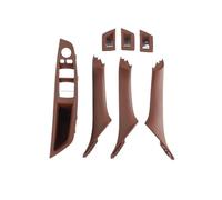 Poignées Porte Intérieures Interrupteur Lève-vitre Côté Conducteur Accoudoir Pour BMW Pour Série 5 Pour F10 Pour F11 Conduite À Gauche/à Droite Accessoire Intérieur(LHD Red Brown)