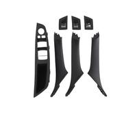 Poignées Porte Intérieures Interrupteur Lève-vitre Côté Conducteur Accoudoir Pour BMW Pour Série 5 Pour F10 Pour F11 Conduite À Gauche/à Droite Accessoire Intérieur(LHD Black)