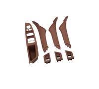 Poignées Porte Interne Voiture Panneau commutateur lève-vitre d'accoudoir porte 7 pièces garniture couvercle main intérieure pour série 5 F10 F11 F18 520 523 525 528 530 2010-2017