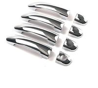 PoignéEs Porte Voiture Pour VW Pour Amarok Pour Pick-up Pour T&ouran MK1 Pour Caddy Pour M&ultivan Pour Transporter T5 T6 Pour Caravelle Voiture Poignée Revêtement Habillage Poignée De Porte (Color :