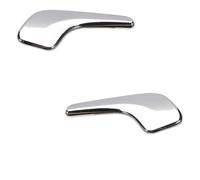 Poignées portes Pour Opel Pour Corsa D 06-14 1 Paire Poignées Intérieures Plastique Plaqué Aluminium Acier Inoxydable 13297813 13297179 136041 Poignée Porte Intérieures