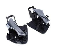 Poignées portières intérieures Compatible Avec Daewoo Pour Nubira 2.0L 1999 2000 2001 2002 96296169 96296168 Poignée Porte Intérieure Chromée Avant Gauche Droite(1 pair)