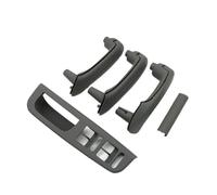 Poignées Portières Intérieures Pour Bora Pour Golf 4 Pour MK4 Pour Jetta 1999-2004 8 Pièces LHD RHD Voiture Avant Arrière Gauche Droite Porte Tirer Poignée Panneau(RHD Gray 8PCS)
