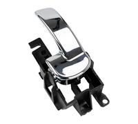 Poignées portières intérieures Pour N&issan Pour Navara D40 Pour Pathfinder R51 2004-2014 Avant Arrière Gauche Droite Voiture Poignée Porte Intérieure Bouton Verrouillage Couvercle(Left)