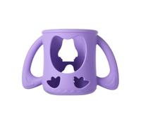 Poignées pour biberons,Poignées de biberons en silicone,Porte-biberon avec poignées ergonomiques pour gobelet - Poignée de tasse à isolation thermique, poignée de bouteille d'eau pour diverses bouteil