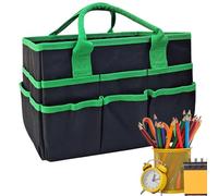 Poignées pour enseignant, organiseur de grande capacité pour papeterie, rangement pour enseignants, sac à main, rangement de jardin