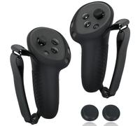 Poignées pour MetaQuest 3S/3, texture anti-dérapante et sangles ajustables, housse de protection pour manettes Quest 3S, accessoires de jeu VR Quest3S confortables