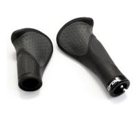 Poignées pour vélo 135/92 mm triple densité et ergonomiques XLC ( Noir )