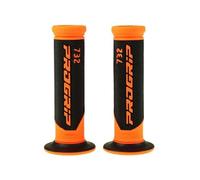Poignées PROGRIP 732 - Noir/Orange - Dirt Bike