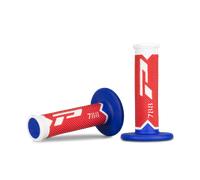 Poignées Progrip 788 Ultra mince Sans rainures Rouge/Bleu Rouge,Bleu