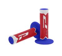 Poignées ProGrip Triple Rouge/Bleu Rouge,Bleu
