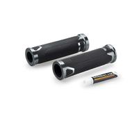 POIGNEES PUIG MODELE REVVING COULEUR TITANE - Longueur : 119 mm.
