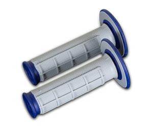 Poignées Renthal DL Dia/Waf Ø22 Gris/Jaune Gris,Jaune