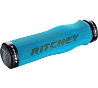 Poignées Ritchey WCS TrueGrip Locking 33 mm - longueur 129 mm, avec verrou, bleu ciel