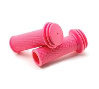 Poignées rose pour vélo petite fille