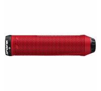 Spank Poignées VTT Spike 33 Lock-on diamètre 33 mm 145 mm Rouge Adulte Unisexe