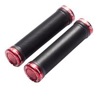 Poignées Spin Lock-On 30mm x 130mm Noir/Rouge 933000270 REVERSE Vélo Vtt