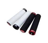 Poignées - Sram - Locking Grips Foam 129 - Noir/Rouge - Confortable - Système De Verrouillage Multicolore