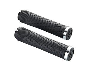Poignées Sram Xx/Xo Locking Silver Et Bouchon Pour Gripfix 100Mm Noir