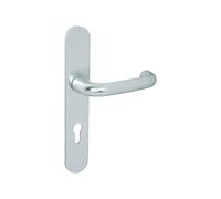 Poignées sur plaques clé I - aluminium argent - Paris HOPPE