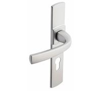 Poignées sur plaques clé I - chrome velours - Muze VACHETTE