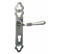 Poignées sur plaques clé I - fer patiné cémenté - Languedoc BOUVET