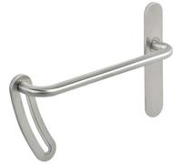 Poignées sur plaques condamnation - PMR - inox brossé - gauche - J-RoX JPM